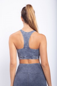 Acid Wash Extreme Racerback Sports Bra