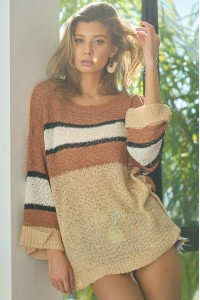 Oversized Gauge Sweater Top