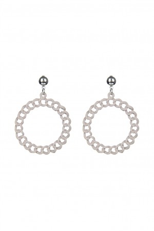 Bohemian Circle Alloy Earrings