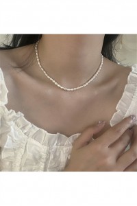 Freshwater Pearl Bead Necklace