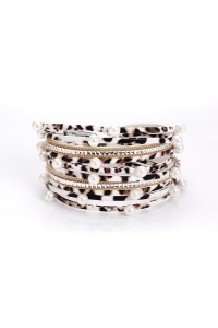 Pearl Multilayer Magnetic Bracelets