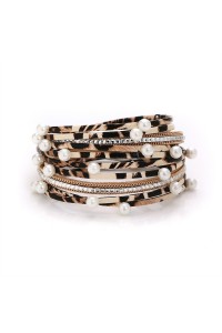 Pearl Multilayer Magnetic Bracelets