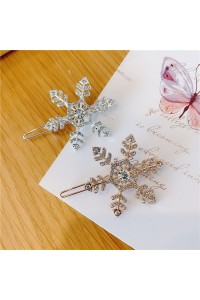 Snowflake Alloy Hair Clip