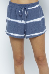 Tie Dye Printed Drawstring Lounge Shorts